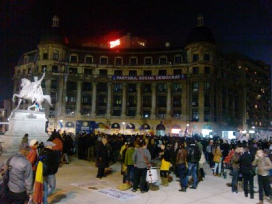 A 11-a duminică de proteste în Capitală
